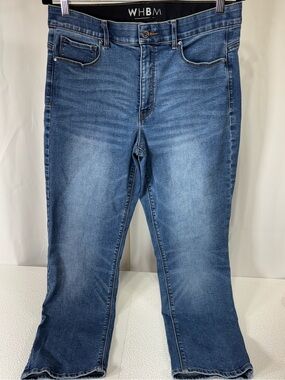 White House Black Market Women's Blue Bootcut Jeans 3433